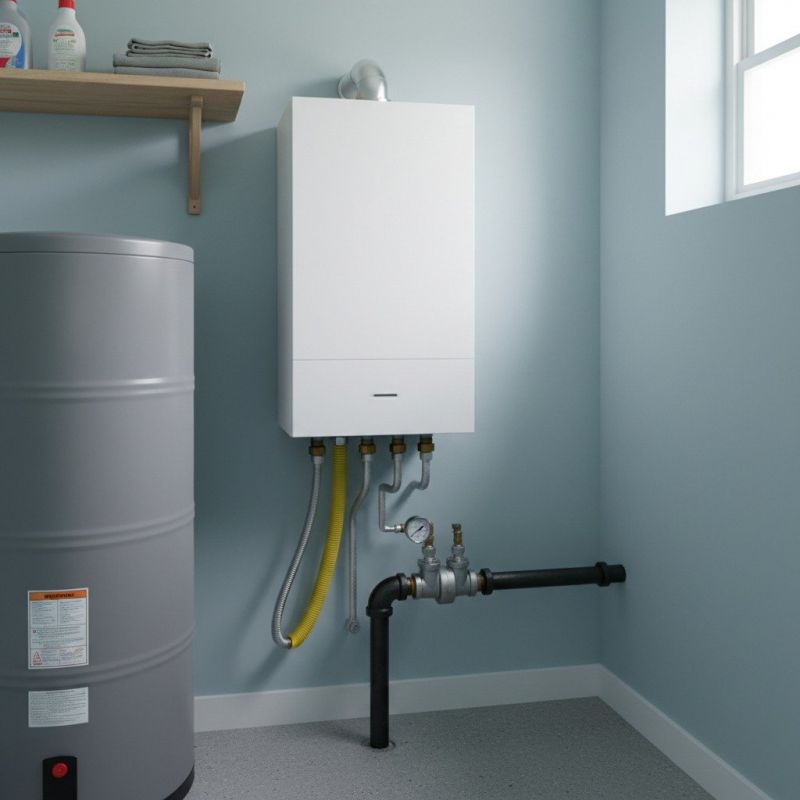 Propane Boiler Repair detail