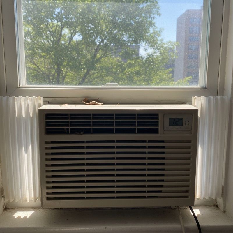 Window Air Conditioner Installation detail