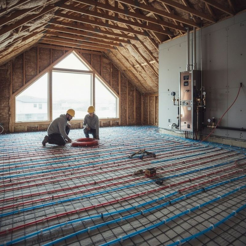 Radiant Heating Installation