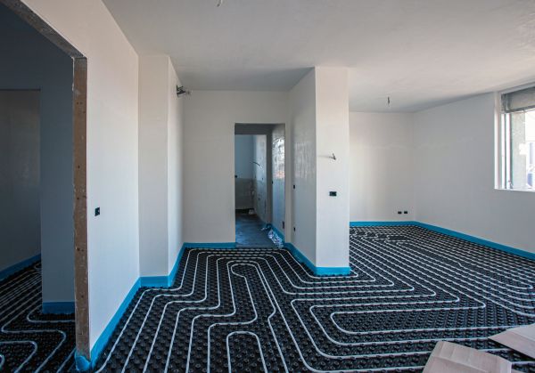 Floor Heating Installation in Akron