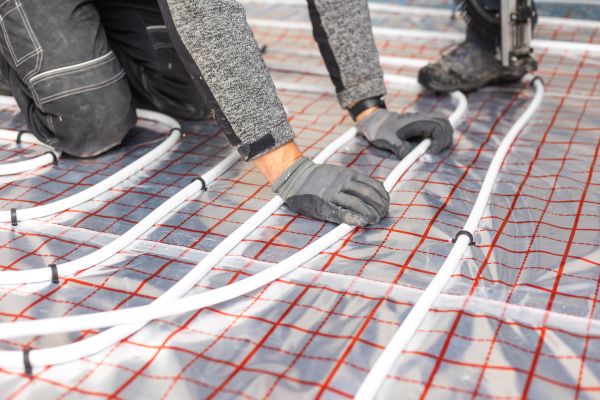 Heated Flooring Installation in Akron