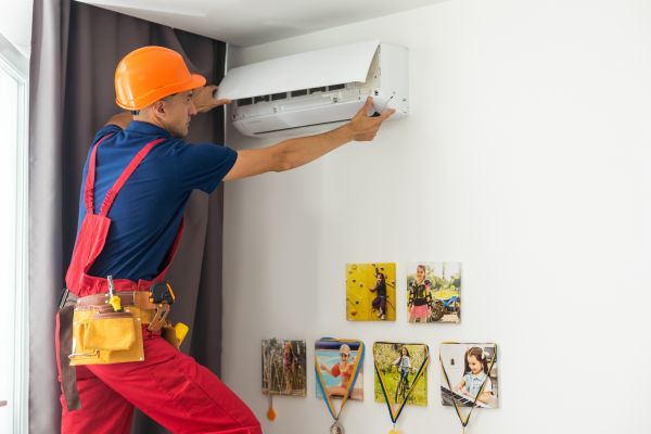 Ductless AC Installation in Akron