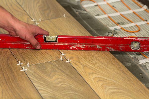 Heated Tile Floor Installation in Akron